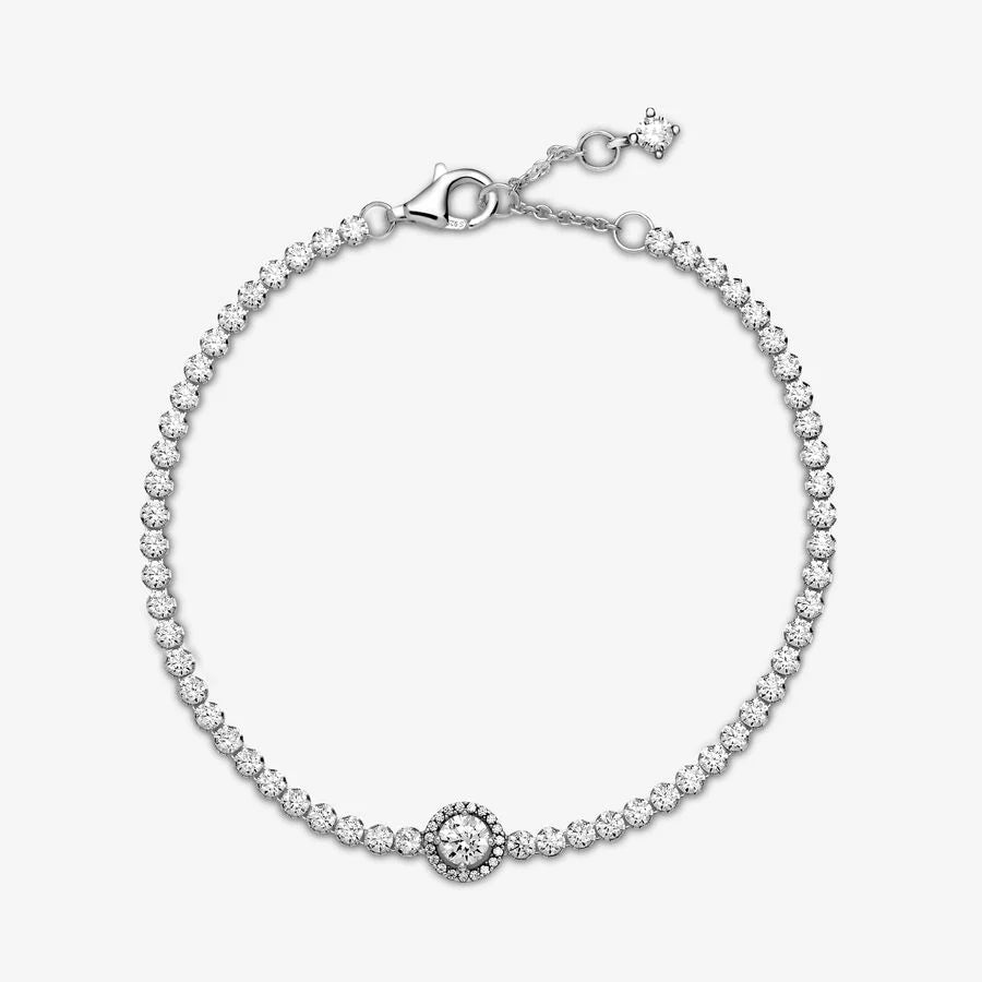 Pulseira de zircónias Sparkling Halo
