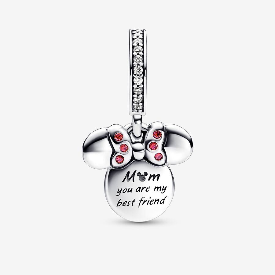 Conta Pendente Disney, Minnie Mouse Silhouette