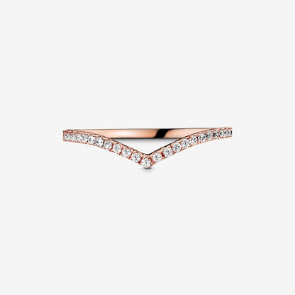 Anel Wishbone Brilhante
