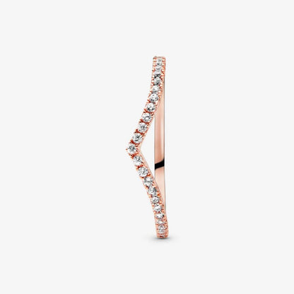 Anel Wishbone Brilhante