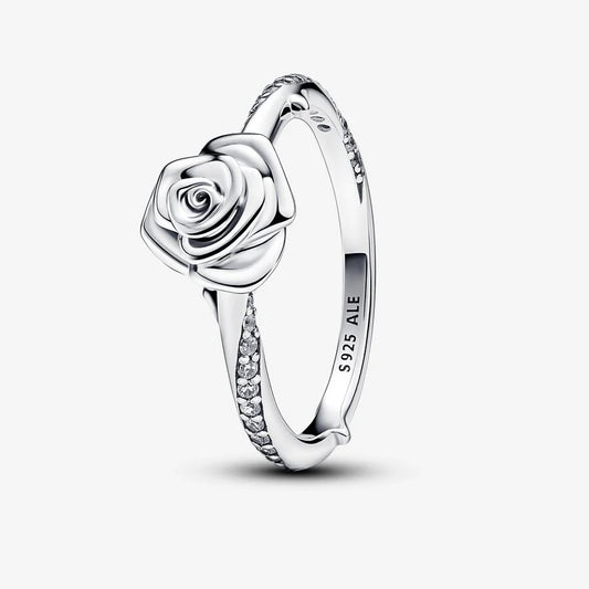 Anel Rosa em Flor