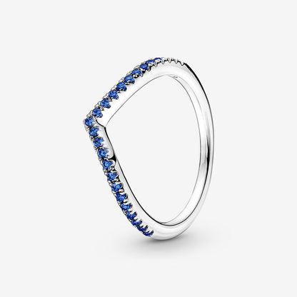 Anel Timeless Wish Sparkling Azul