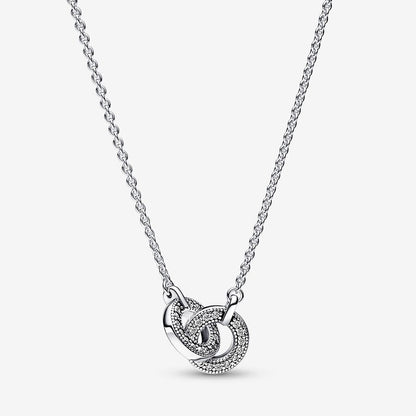 Colar Pandora Signature Interligado Pavé
