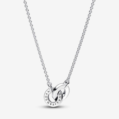 Colar Pandora Signature Interligado Pavé