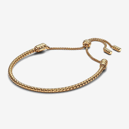Pulseira Deslizante Corrente Cravejada