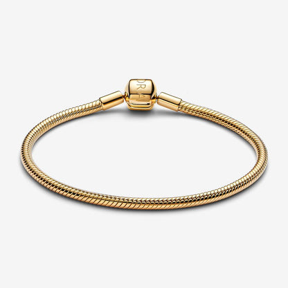Pulseira Malha Snake Fecho Barril