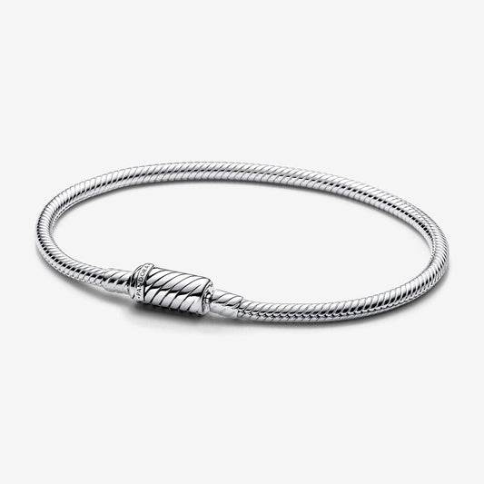 Pulseira Malha Snake Fecho Magnético Easy-Close