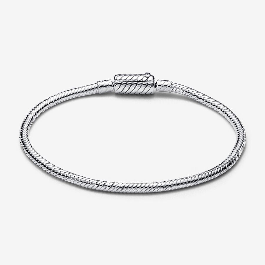 Pulseira Malha Snake Fecho Magnético Easy-Close