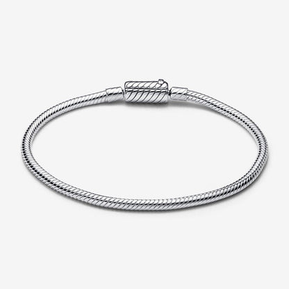 Pulseira Malha Snake Fecho Magnético Easy-Close