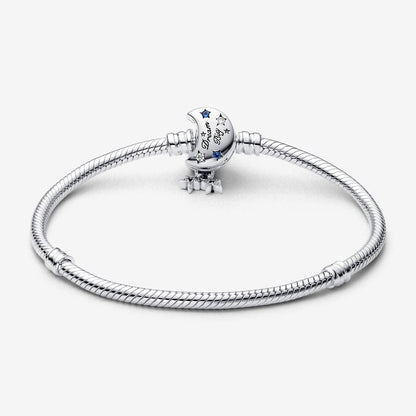 Pulseira malha snake Fecho Lua Pandora Moments