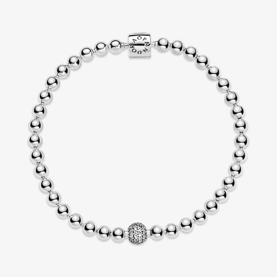 Pulseira Beads & Pavé