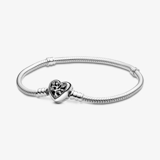 Pulseira Moments com Fecho Coração Árvore da Vida