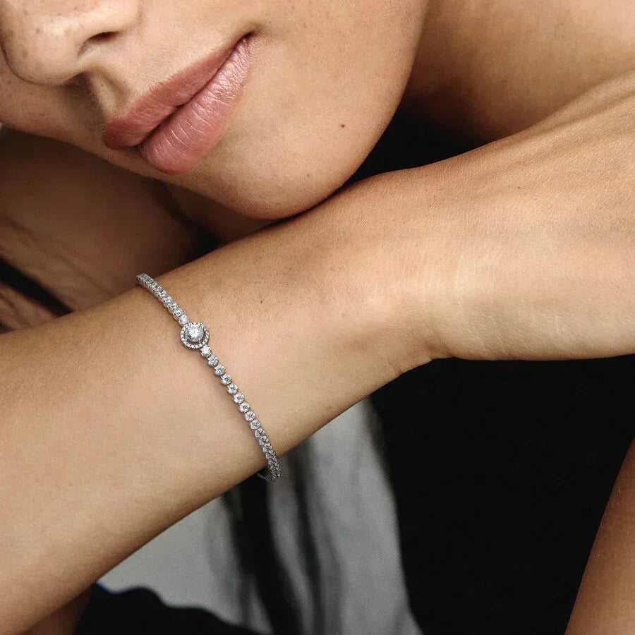 Pulseira de zircónias Sparkling Halo