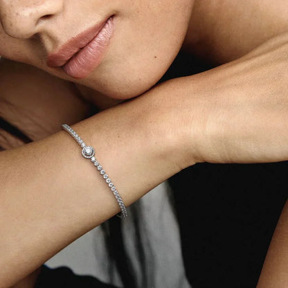 Pulseira de zircónias Sparkling Halo