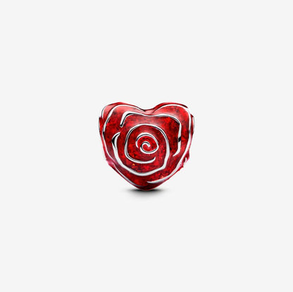 Conta Coração Rosa